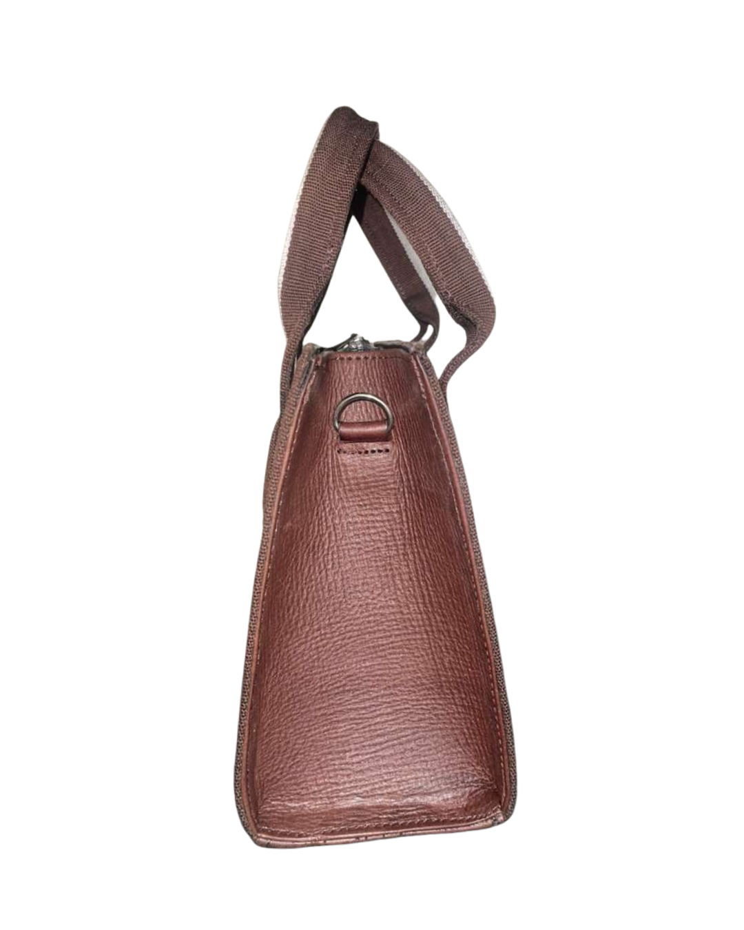Aso Oke Mini Tote - Brown