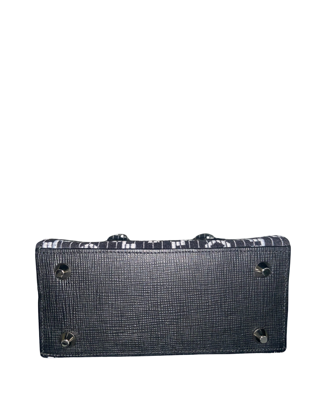 Aso Oke Mini Tote - Ebony