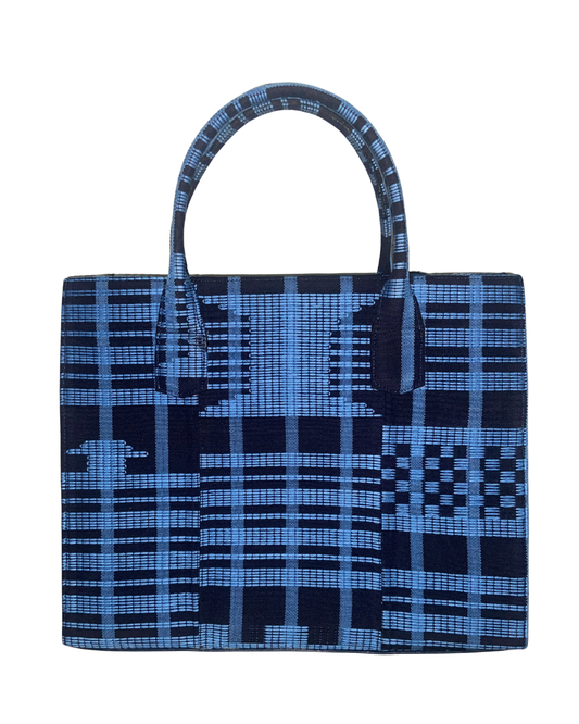 Aso Oke Tote - Marina