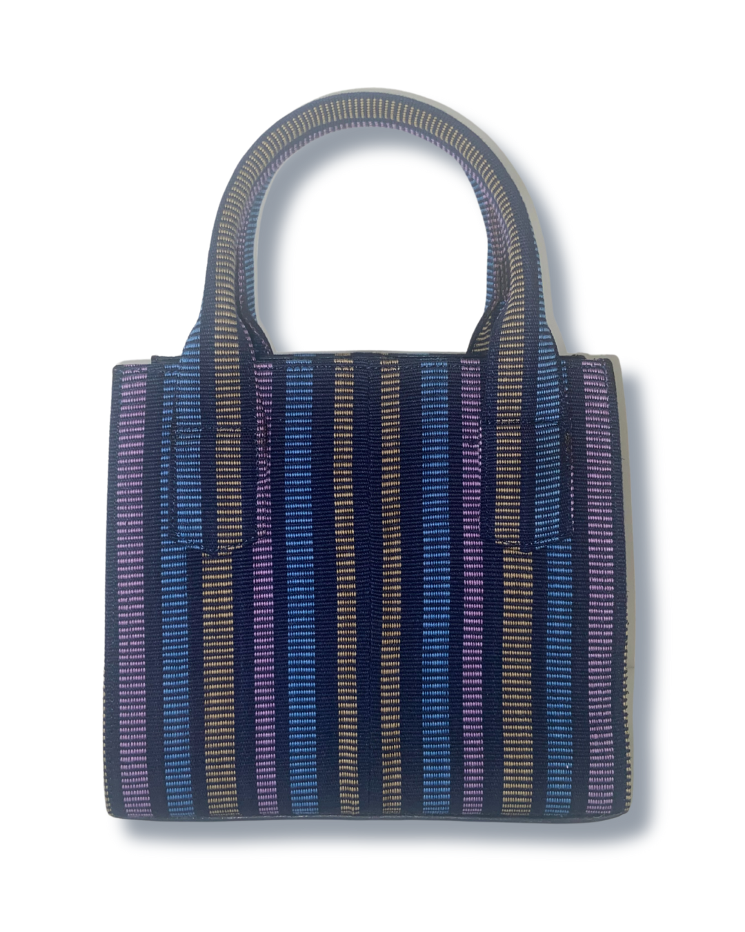 Aso Oke Mini Tote - Iris