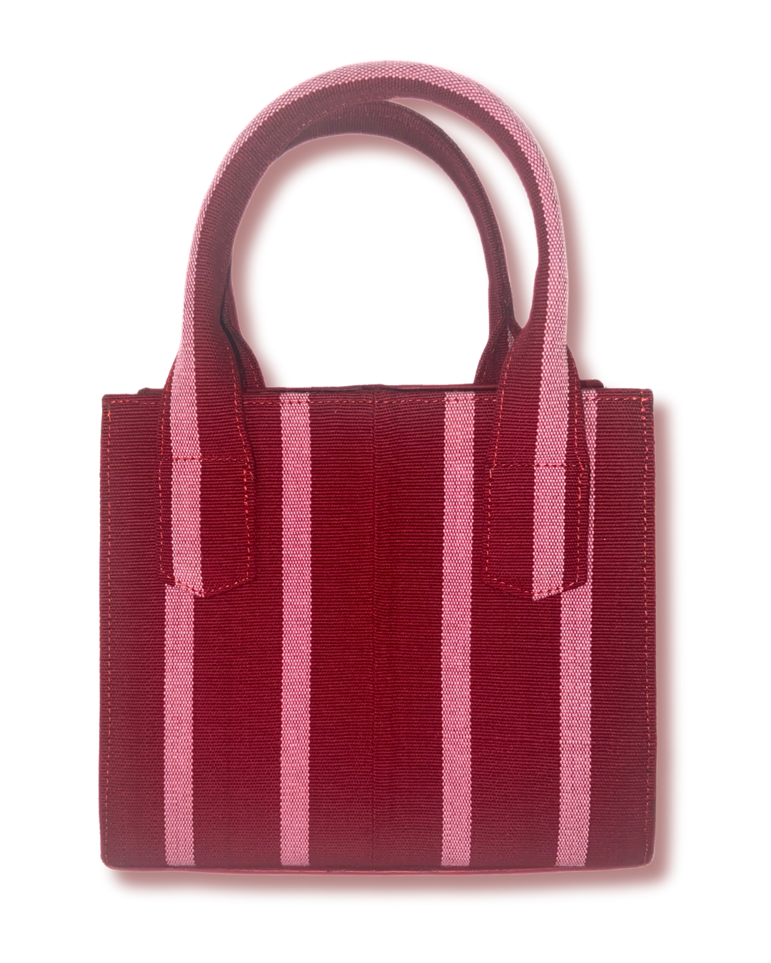 Aso Oke Mini Tote - Rose