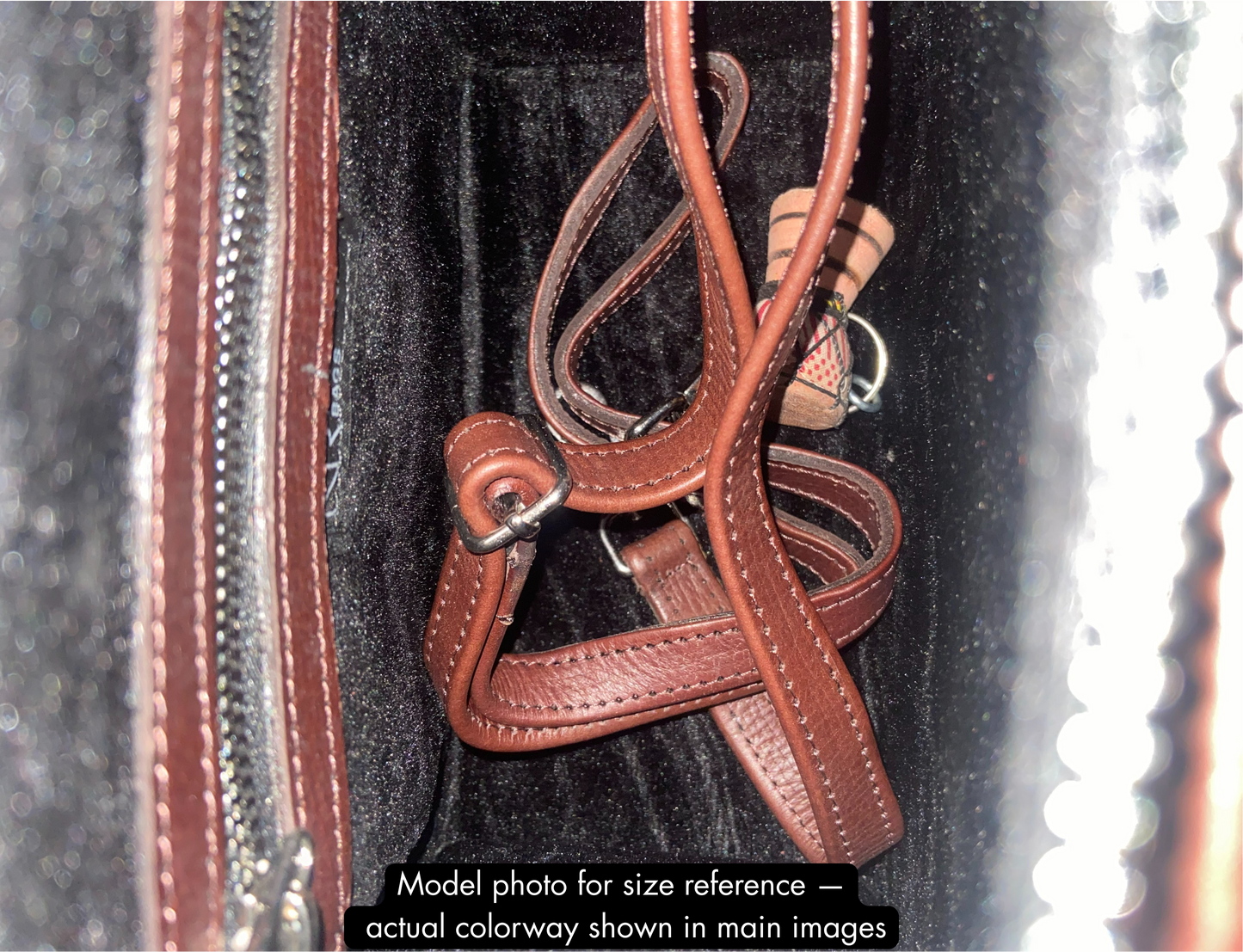 Aso Oke Mini Tote - Ebony