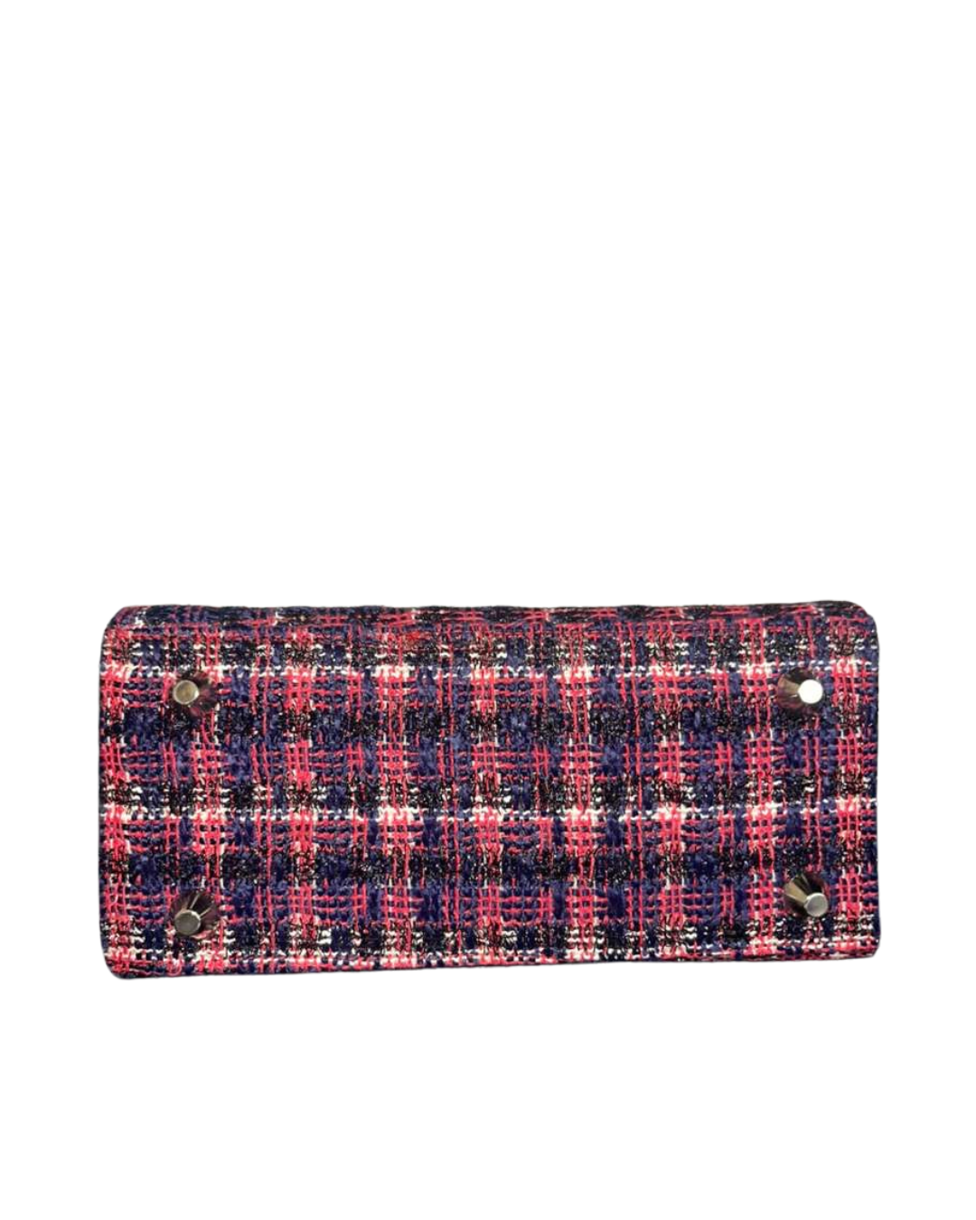 Tweed Mini Tote - Winterberry Plaid