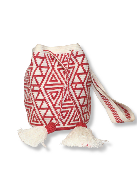 Mochila - Pink + White